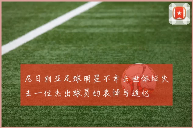 尼日利亚足球明星不幸去世体坛失去一位杰出球员的哀悼与追忆