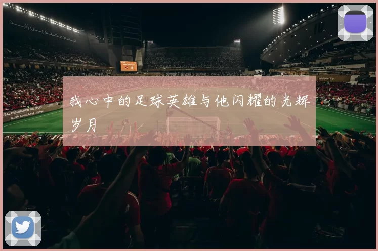 我心中的足球英雄与他闪耀的光辉岁月