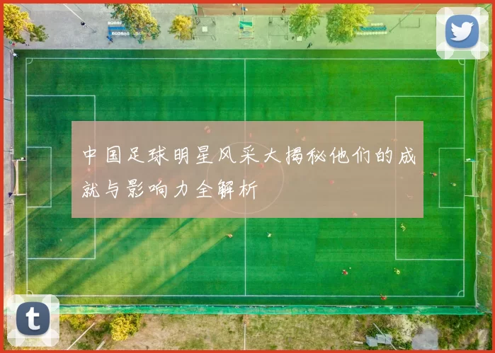 中国足球明星风采大揭秘他们的成就与影响力全解析