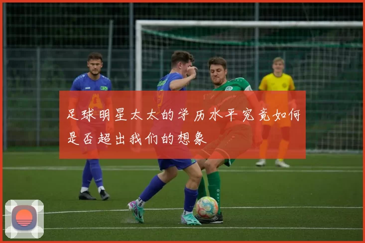 足球明星太太的学历水平究竟如何是否超出我们的想象