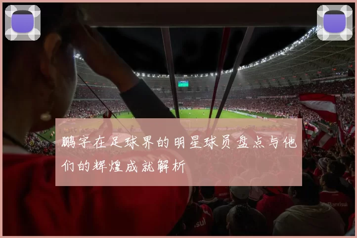 鹏字在足球界的明星球员盘点与他们的辉煌成就解析